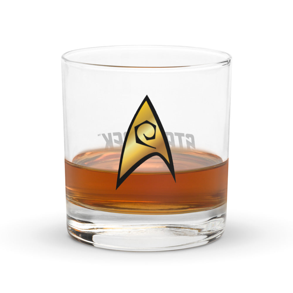 Star Trek: The Original Series Engineering Delta Rocks Glass