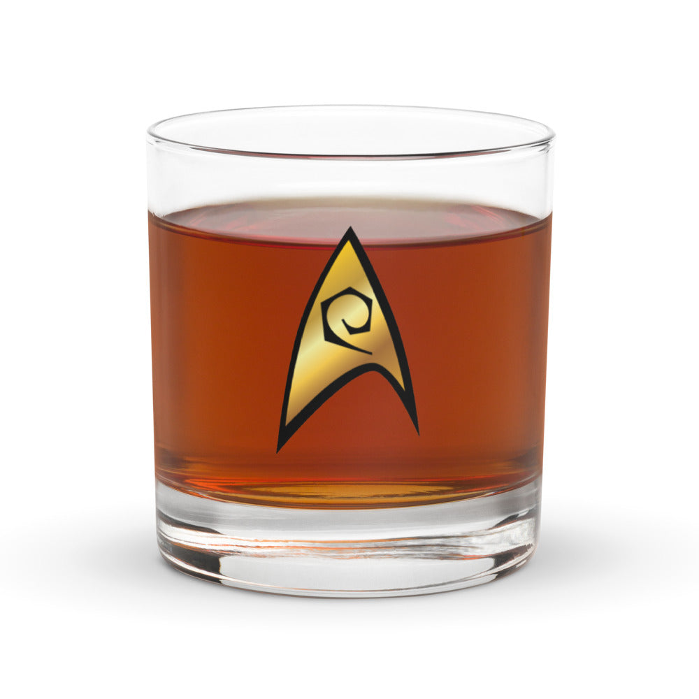 Star Trek: The Original Series Engineering Delta Rocks Glass