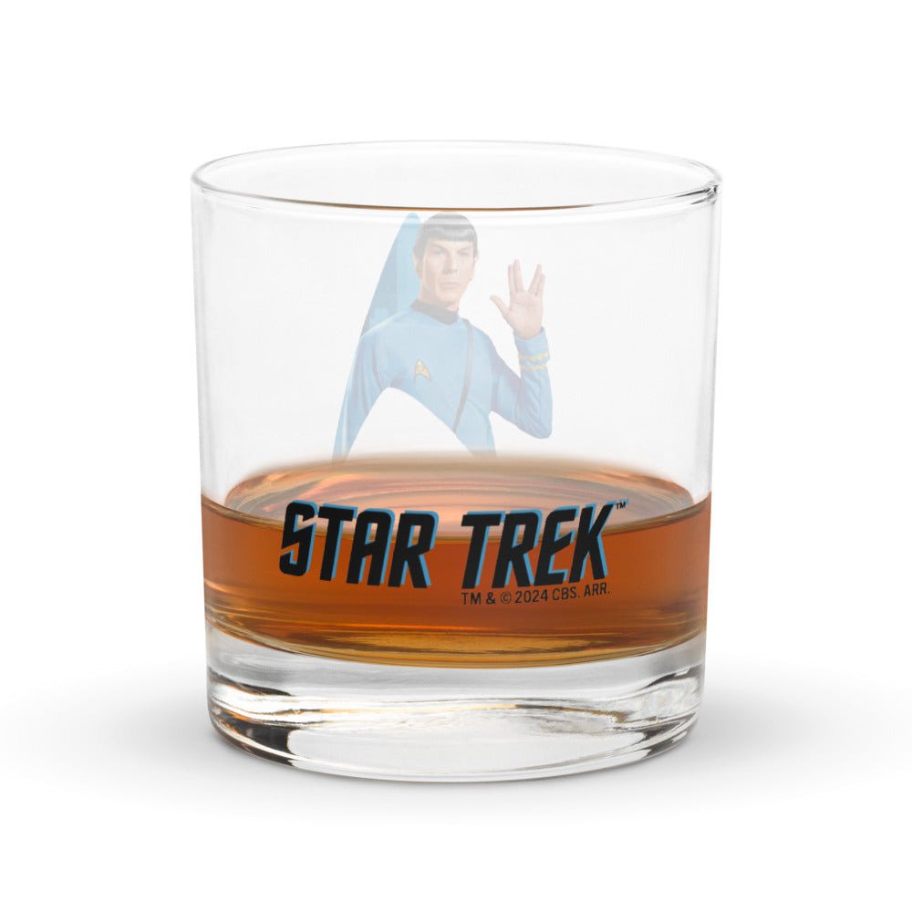 Star Trek: The Original Series Spock Rocks Glass