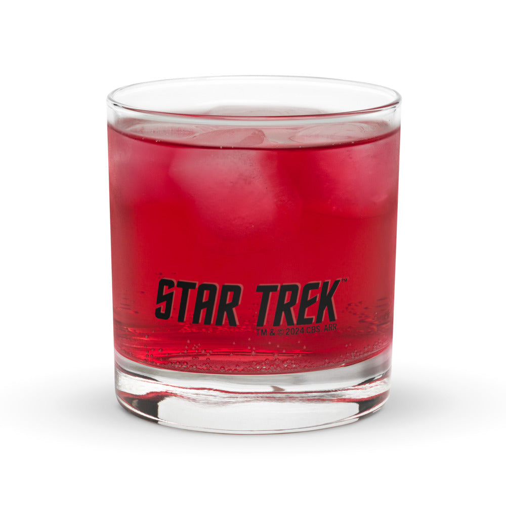 Star Trek: The Next Generation Picard Rocks Glass