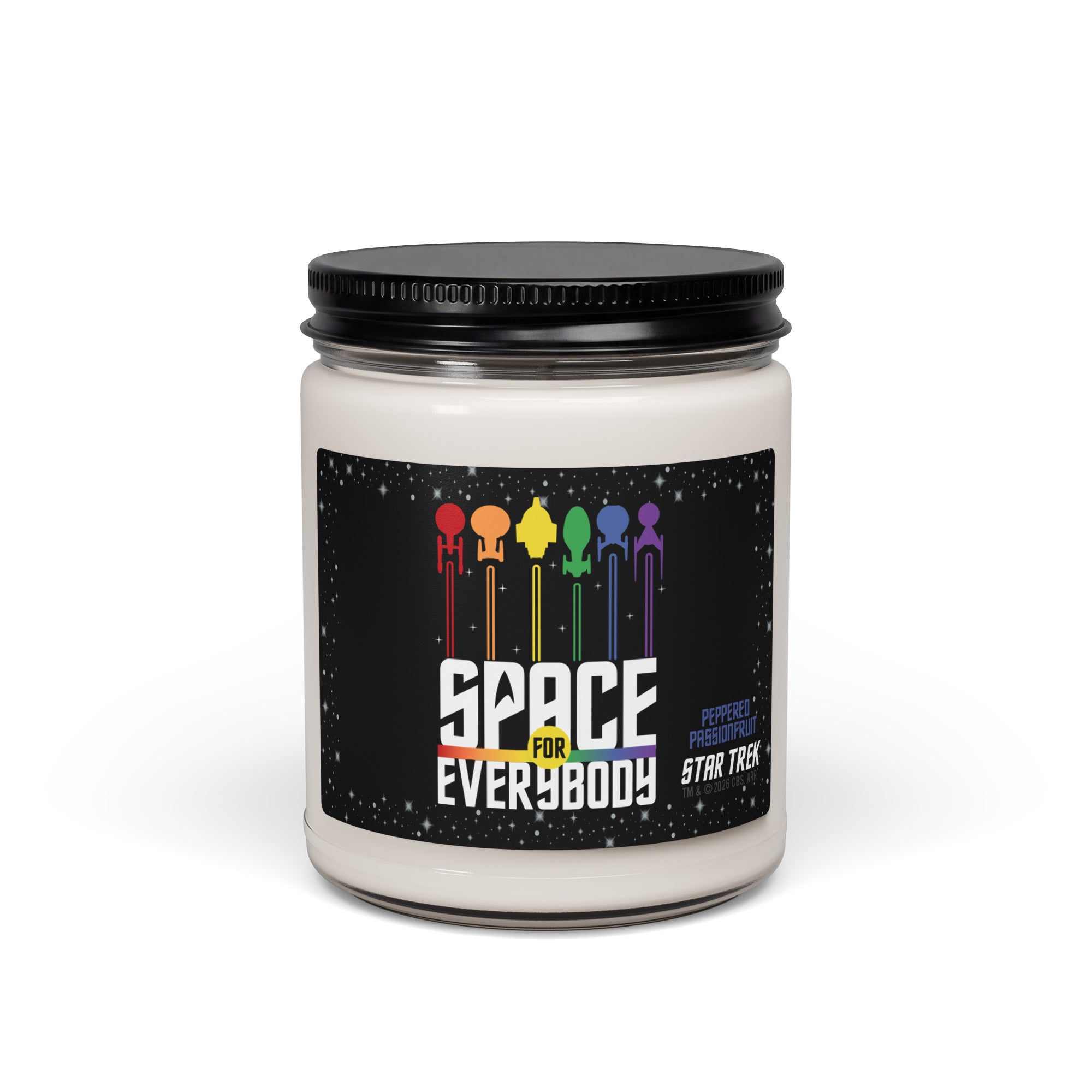 Star Trek Pride Space for Everybody Scented Soy Candle