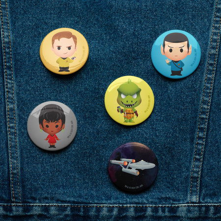 Star Trek: The Original Series Chibi Pin Set