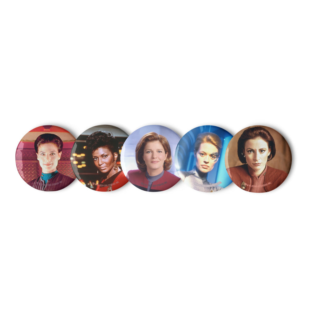 Star Trek Women Of Star Trek Pin Set