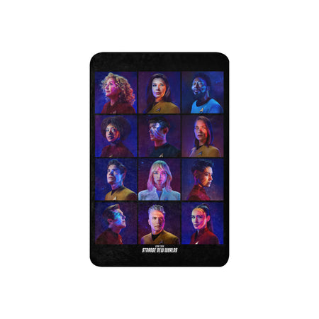 Star Trek: Strange New Worlds Season 3 Premium Sherpa Blanket
