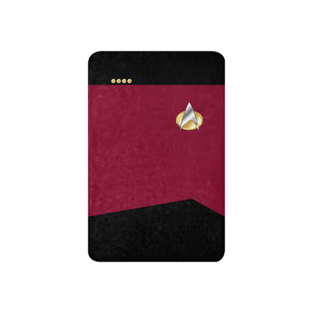 Star Trek: The Next Generation Command Uniform Premium Sherpa Blanket
