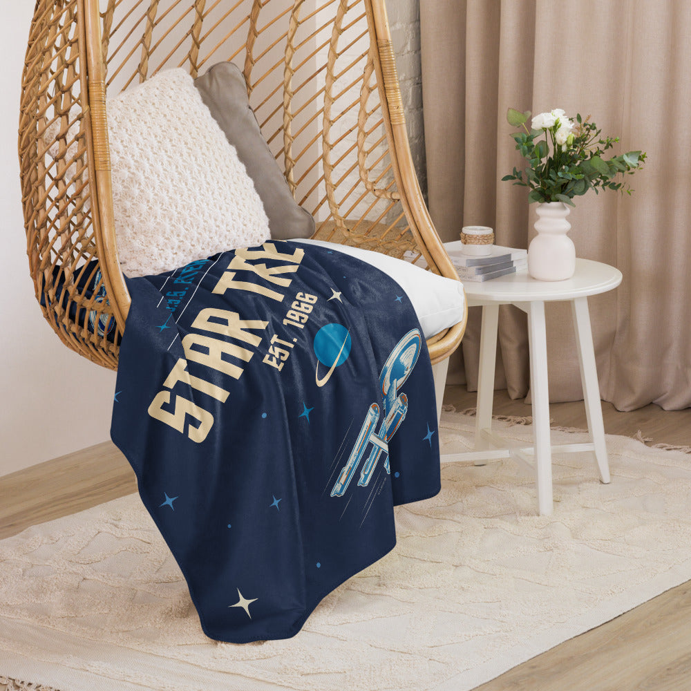 Star Trek Sherpa Blanket Est. 1966