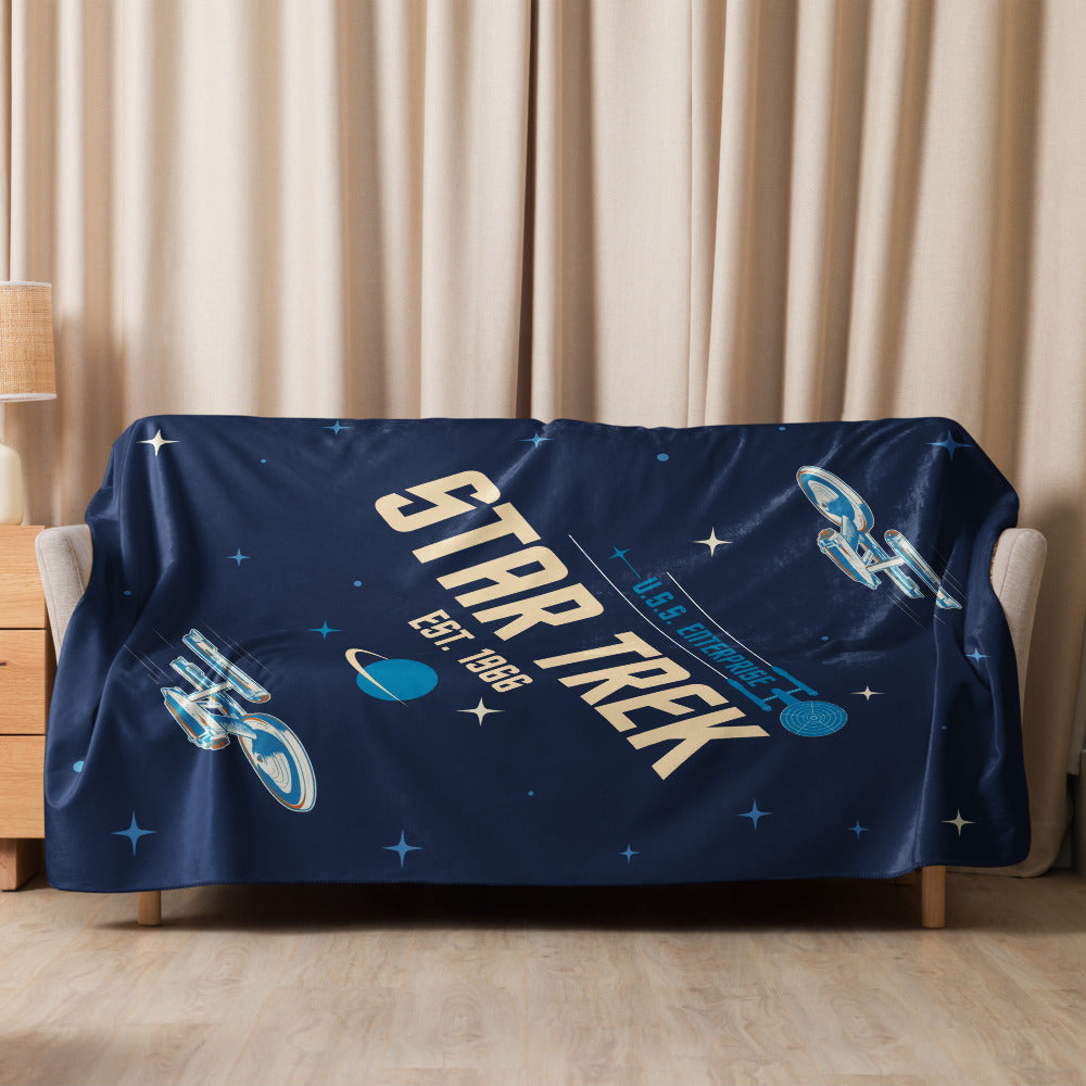 Star Trek Sherpa Blanket Est. 1966
