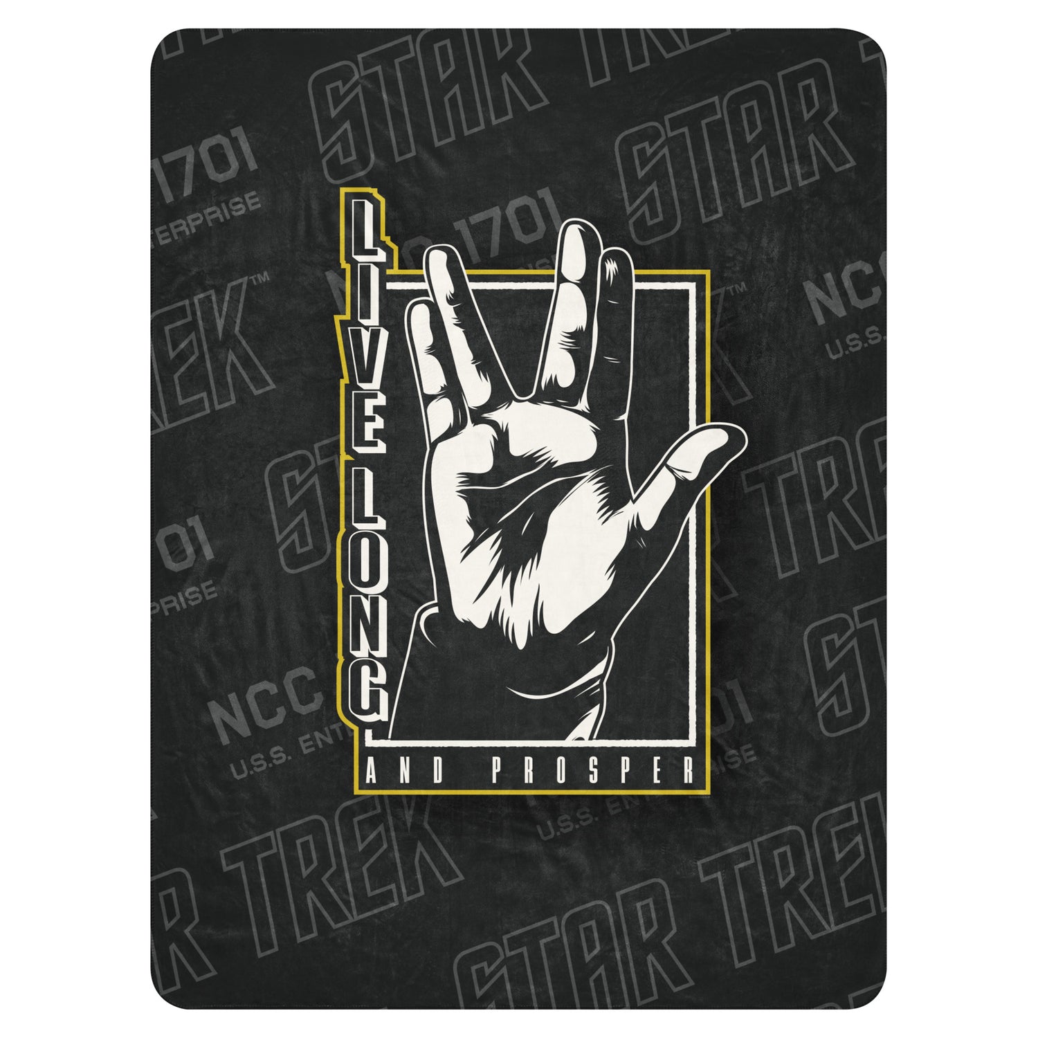 Star Trek: The Original Series Sherpa Blanket Live Long And Prosper