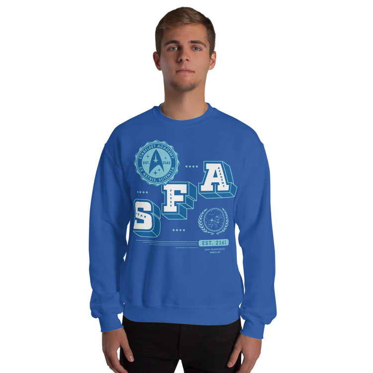 Sfa Shop Star Trek Starfleet Academy SFA Crewneck Sweatshirt