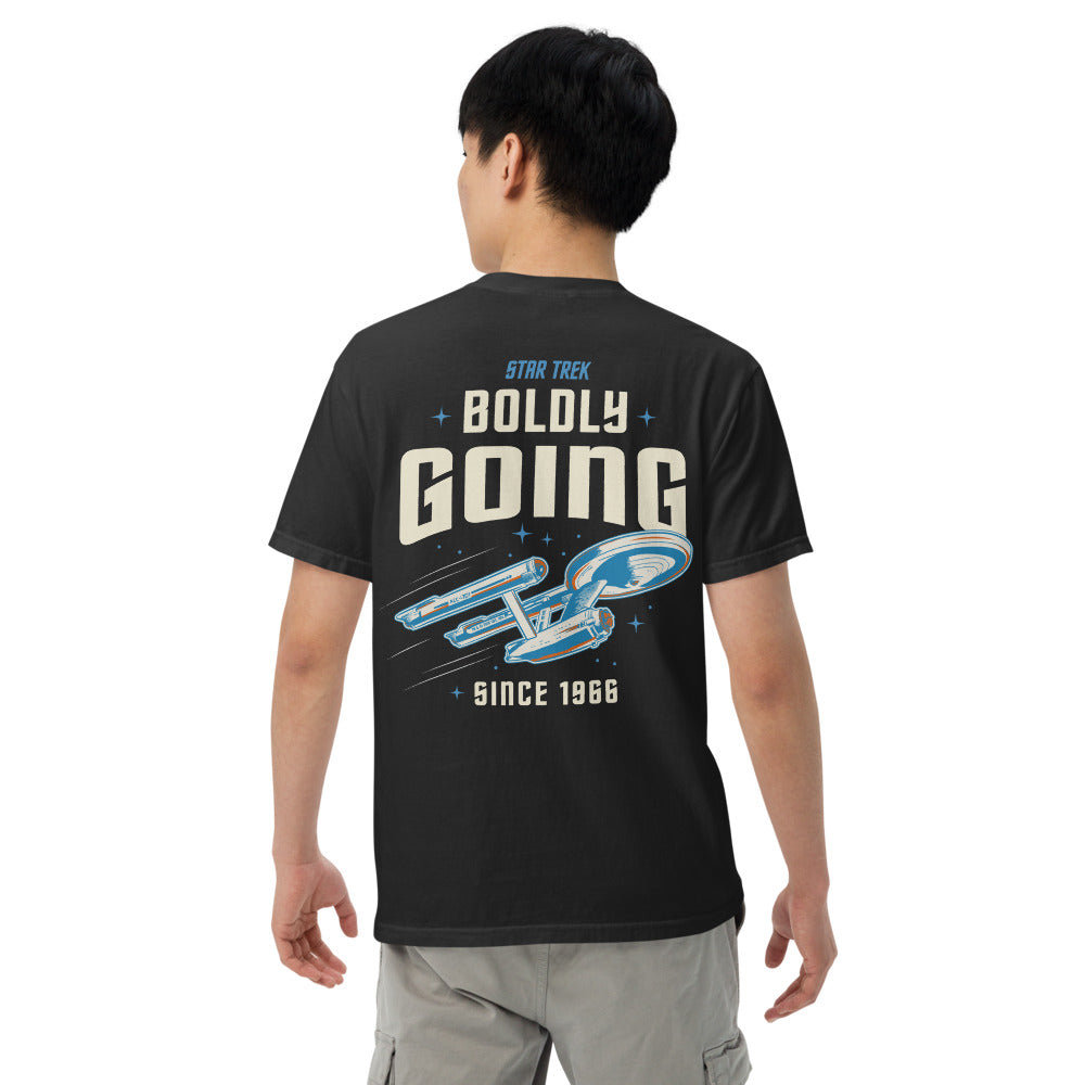 Star Trek T-Shirt Boldly Going Since 1966 Personalized Name