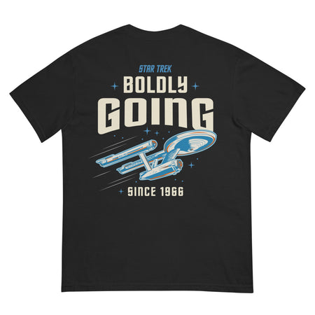 Star Trek T-Shirt Boldly Going Since 1966 Personalized Name