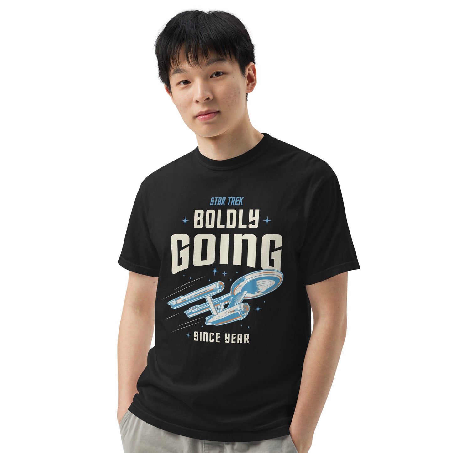 Star Trek T-Shirt Boldly Going Since Personalized Year
