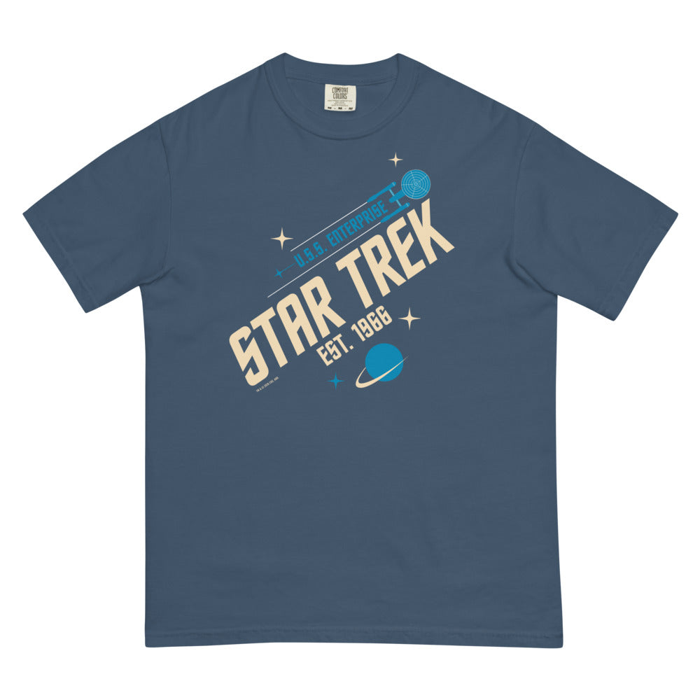 Star Trek Comfort Colors T-Shirt Est. 1966 Midnight