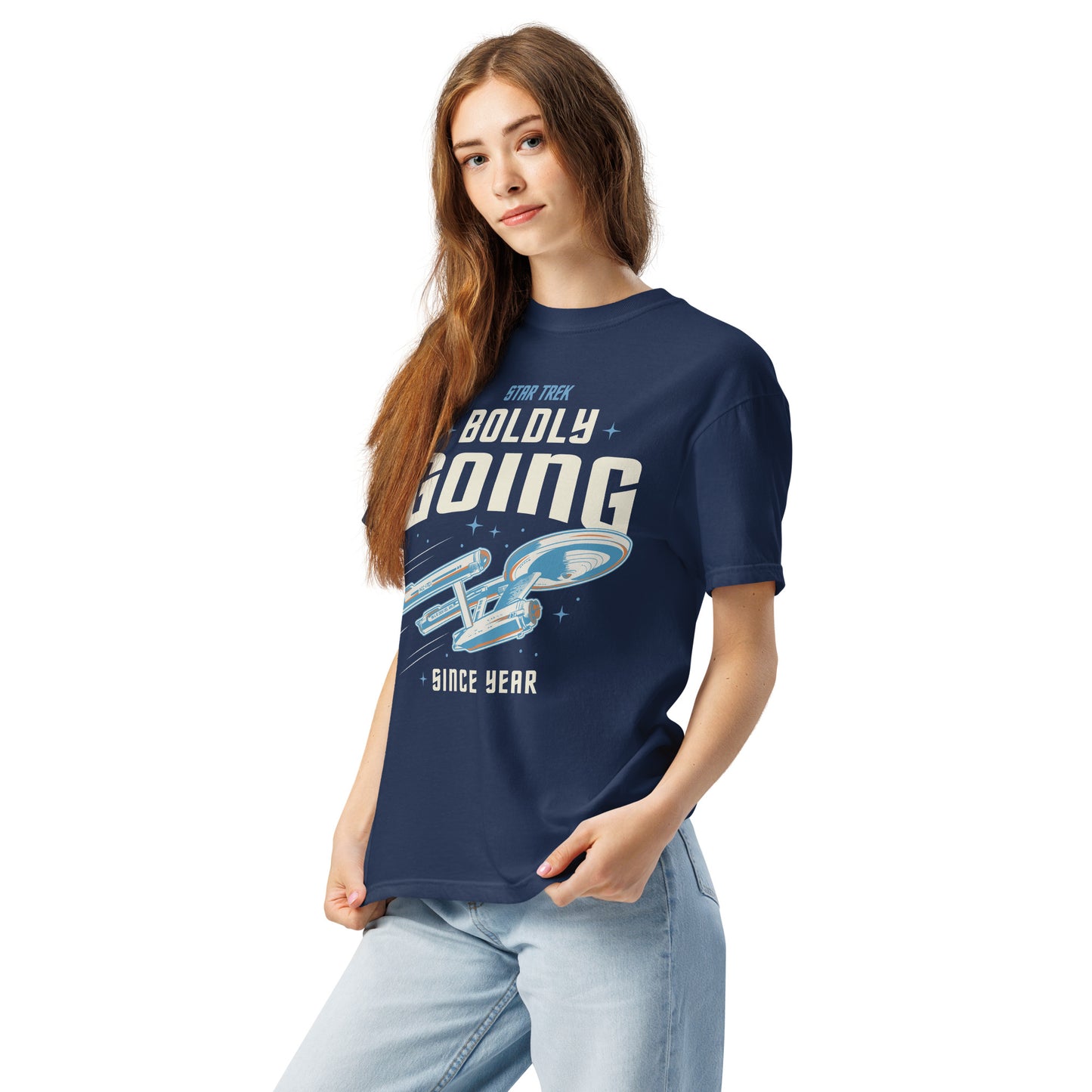 Star Trek T-Shirt Boldly Going Since Personalized Year