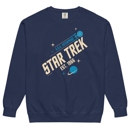 Star Trek Sweatshirt Est. 1966  True Navy