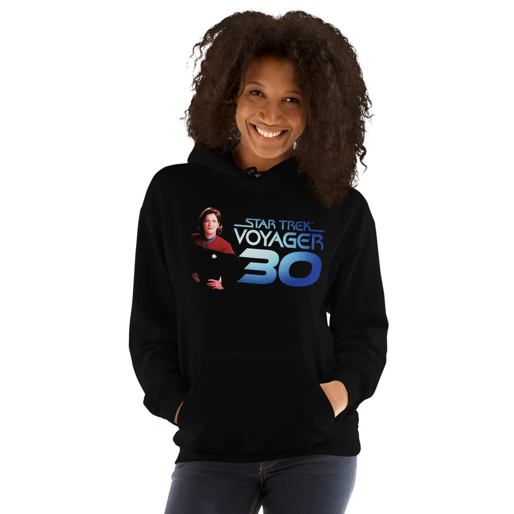 Star Trek: Voyager Captain Janeway 30th Anniversary Hoodie