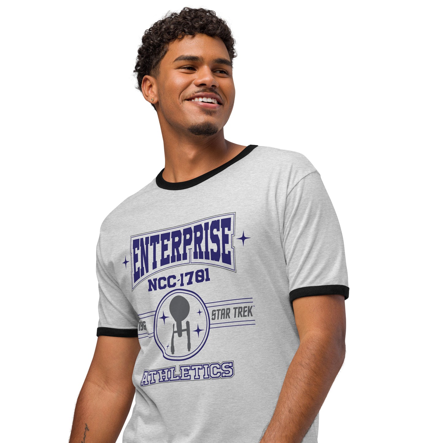 Star Trek: U.S.S Enterprise NCC-1701 Ringer T-Shirt