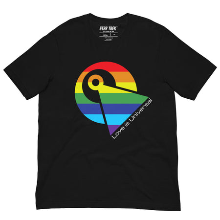 Star Trek Pride Love Is Universal Adult Short Sleeve T-Shirt