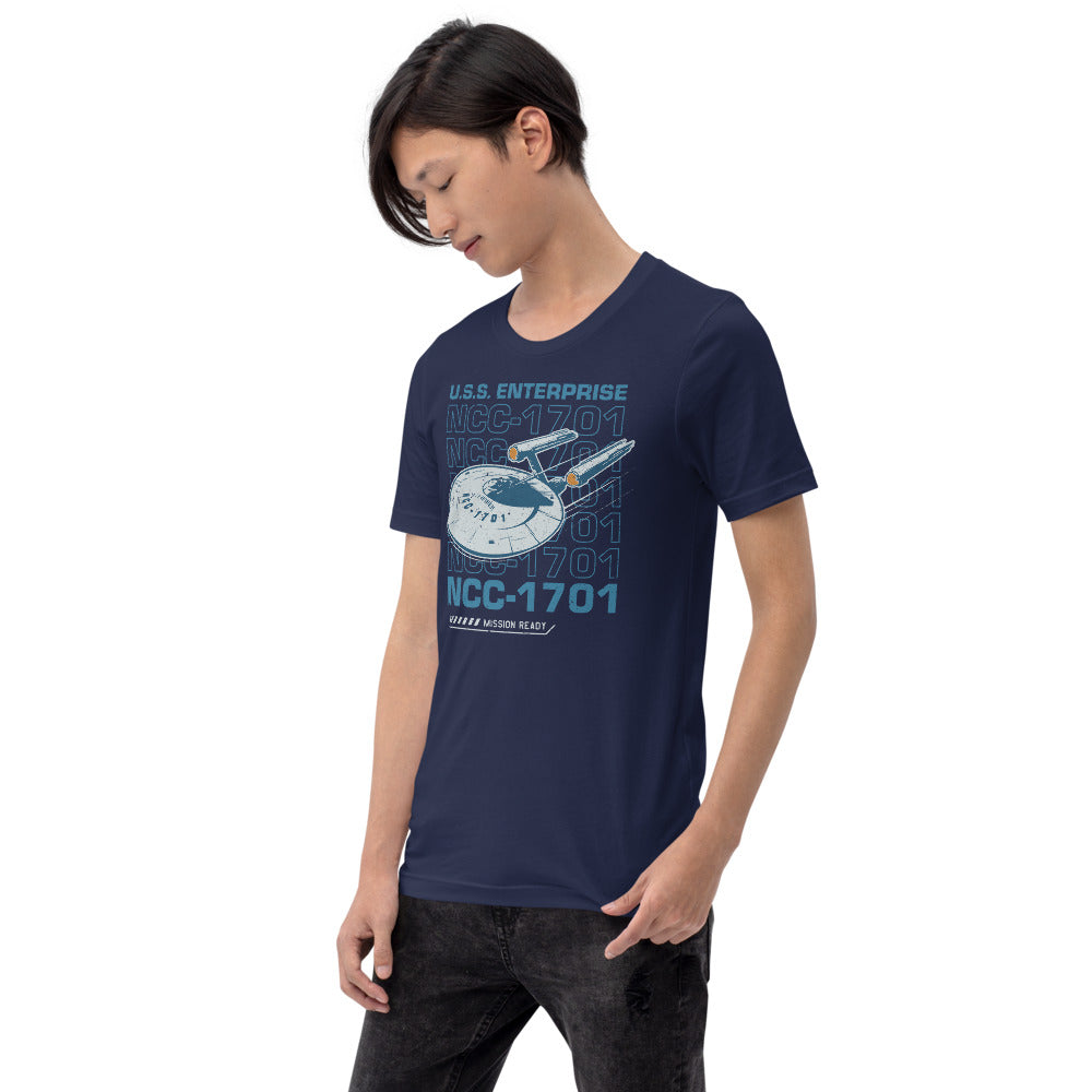 Star Trek U.S.S. Enterprise T-Shirt Mission Ready
