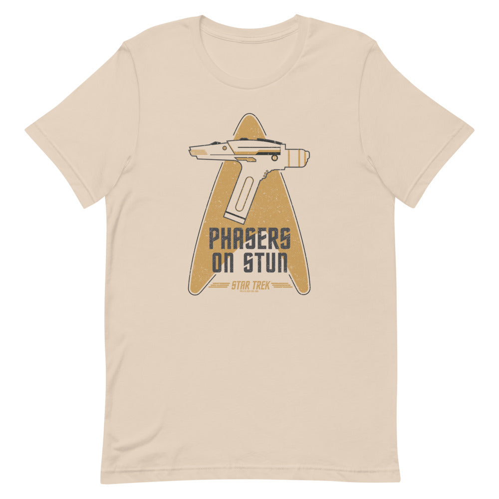 Star Trek Phasers On Stun Unisex T-Shirt