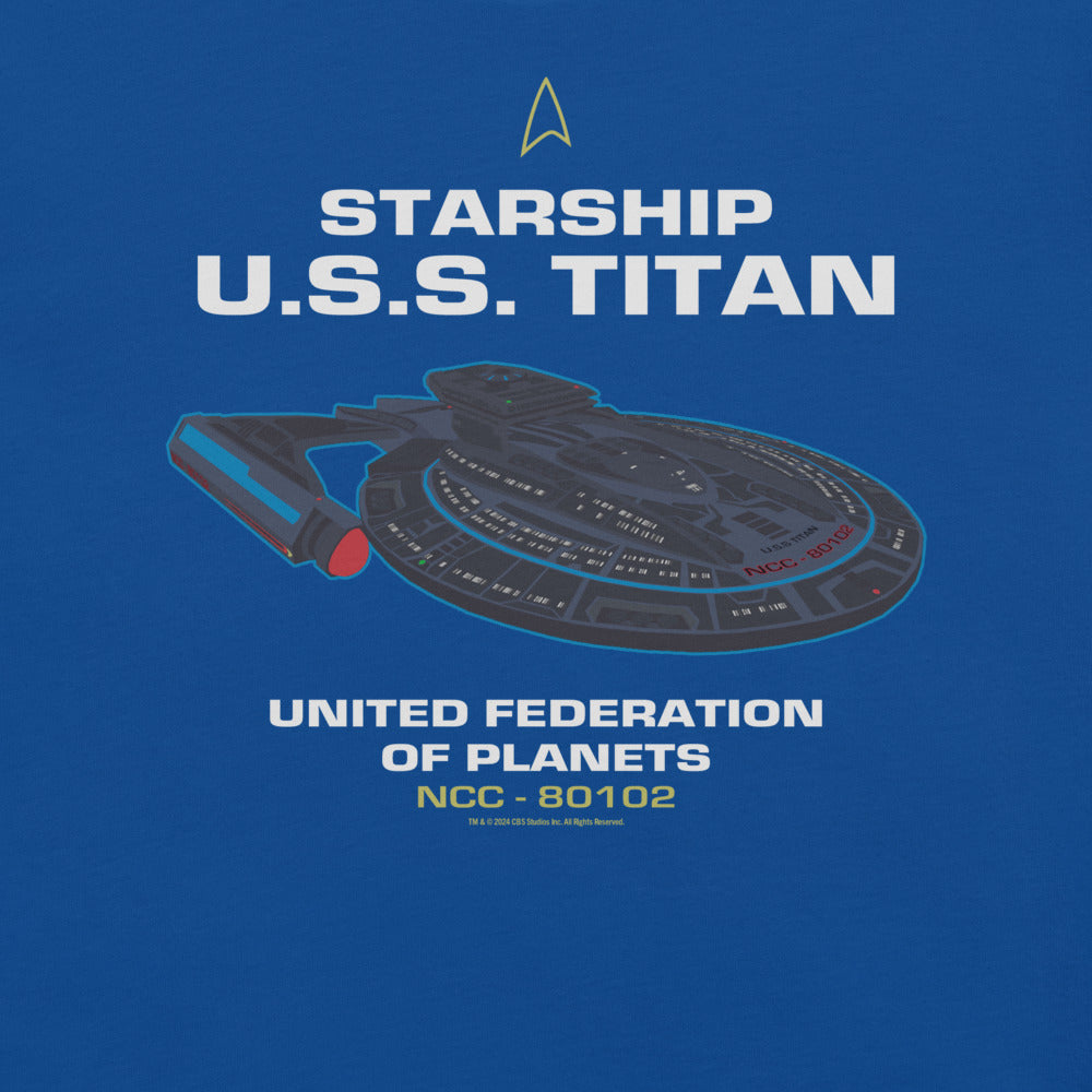 Star Trek: Lower Decks U.S.S. Titan T-Shirt