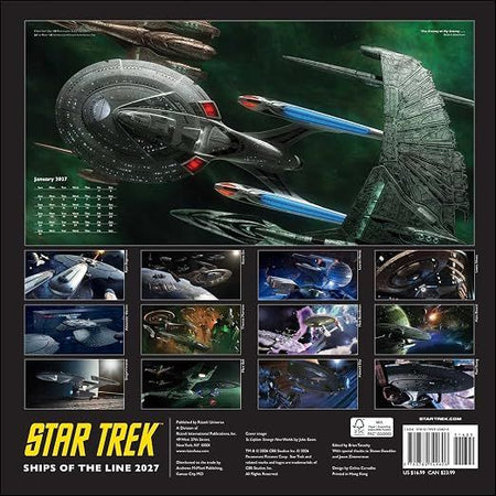 Star Trek Ships of the Line 2027 Calendar-5