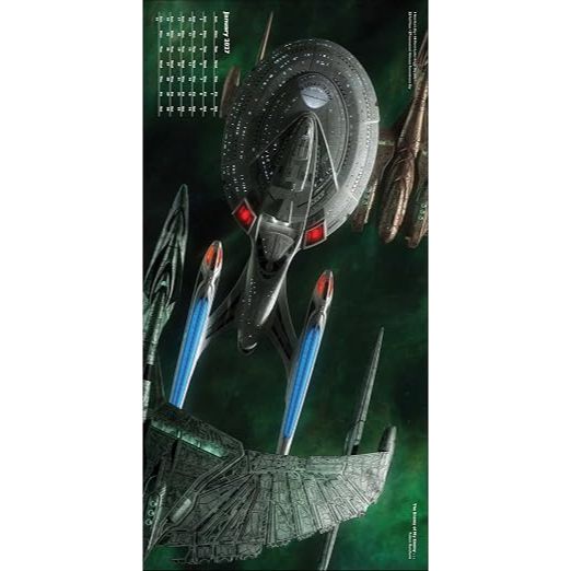 Star Trek Ships of the Line 2027 Calendar-4