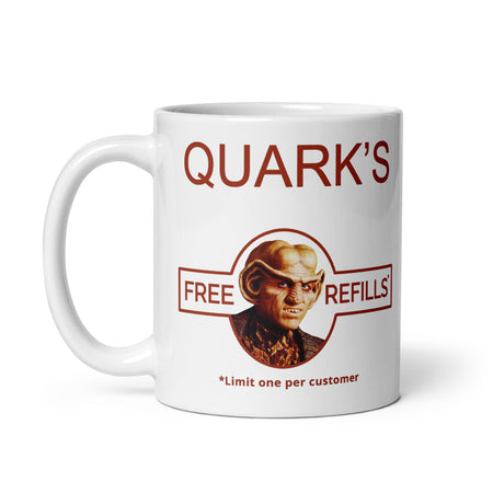 Star Trek: Deep Space Nine Quark's Inspired White Mug