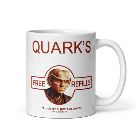 Star Trek: Deep Space Nine Quark's Inspired White Mug