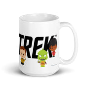 Star Trek: The Original Series Chibi White Mug