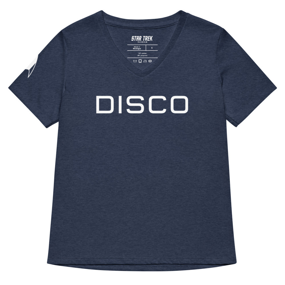 Star Trek: Discovery Women's V-Neck T-Shirt DISCO