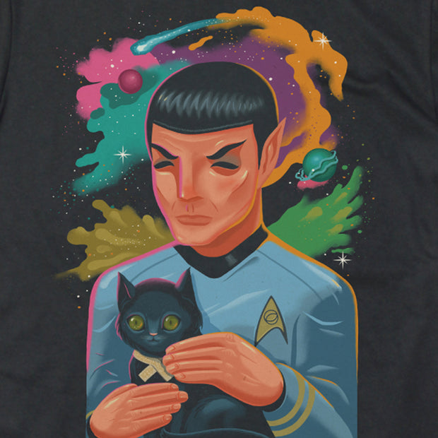 Star Trek: The Original Series Quiggle Spock Short Sleeve T-Shirt