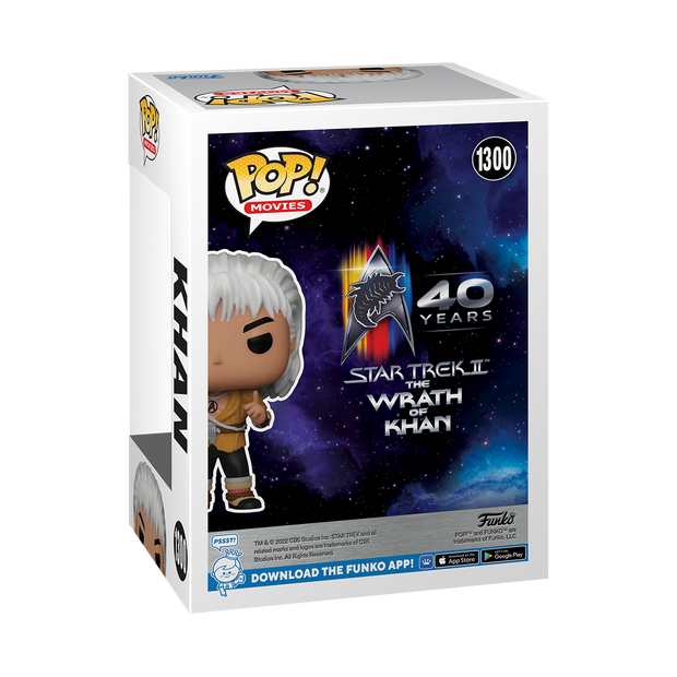 Star Trek II: The Wrath of Khan Funko POP! Exclusive - 40th Anniversary Limited Edition Bundle (Funko POP!, Pin & Bottle Opener)