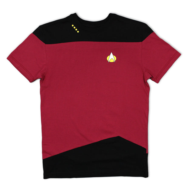 Star Trek: The Next Generation Command Uniform T-Shirt | Star Trek Shop