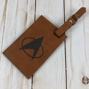 Star Trek: The Next Generation Leather Luggage Tag
