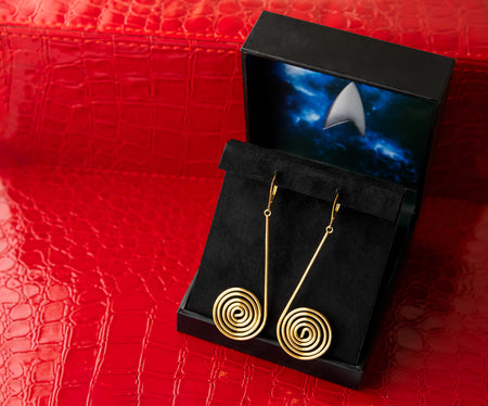 Star Trek X RockLove Uhura Spiral Earrings