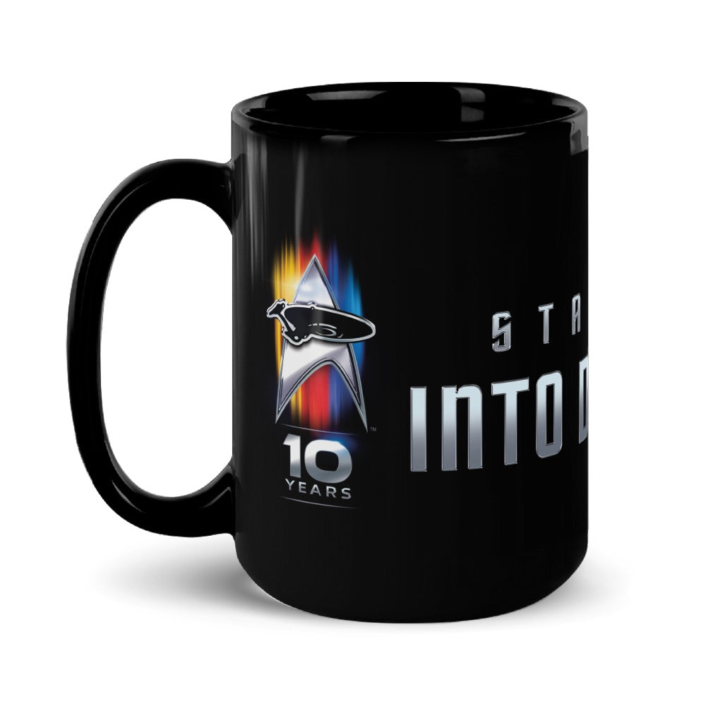 Star Trek XII: Into Darkness 10th Anniversary Black Mug