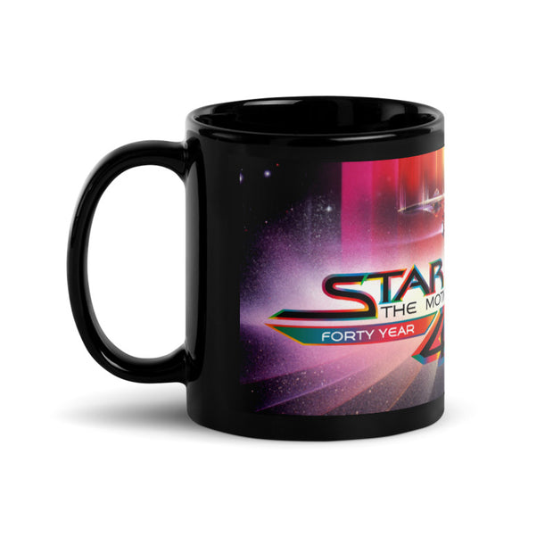 Star Trek: The Motion Picture 40th Anniversary U.S.S. EnterpriseBlack Mug