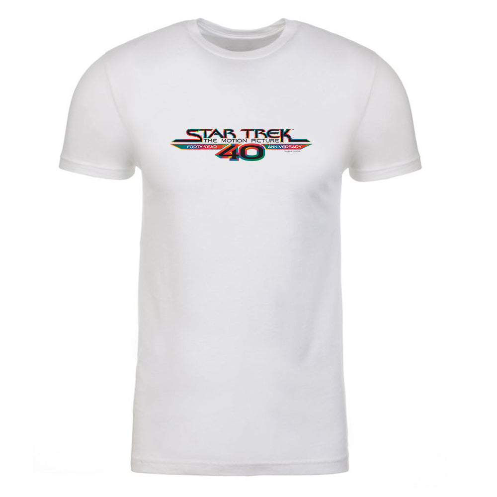 Star Trek: The Motion Picture 40th Anniversary Logo Adult Short Sleeve |  Star Trek Shop