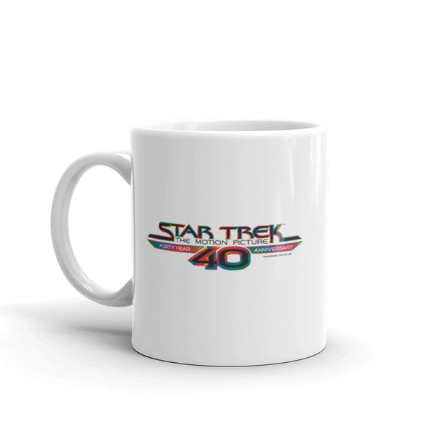 Star Trek: The Motion Picture40th Anniversary LogoBlack Mug