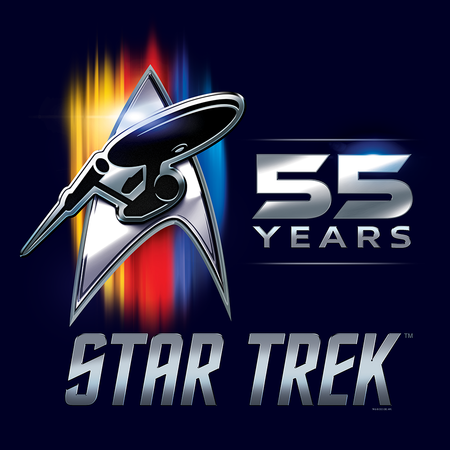 Star Trek 55th Anniversary Sherpa Blanket