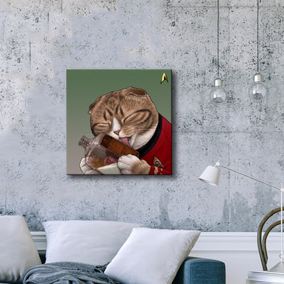 Star Trek: The Original Series Milk Cat Premium Gallery Wrapped Canvas