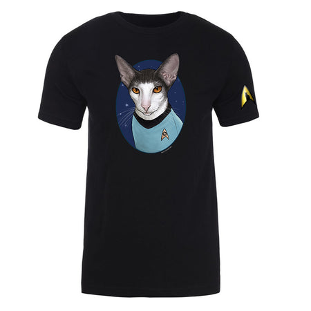 Star Trek: The Original Series Spock Cat Portrait Short Sleeve T-Shirt