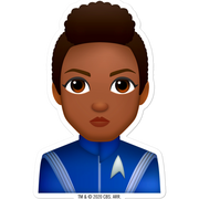 Star Trek: Discovery Burnham Emoji Die Cut Sticker