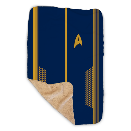 Star Trek: Discovery Command Uniform Sherpa Blanket