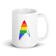 Star Trek: Discovery Pride Delta White Mug