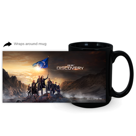 Star Trek: Discovery Season 3 Keyart Black Mug