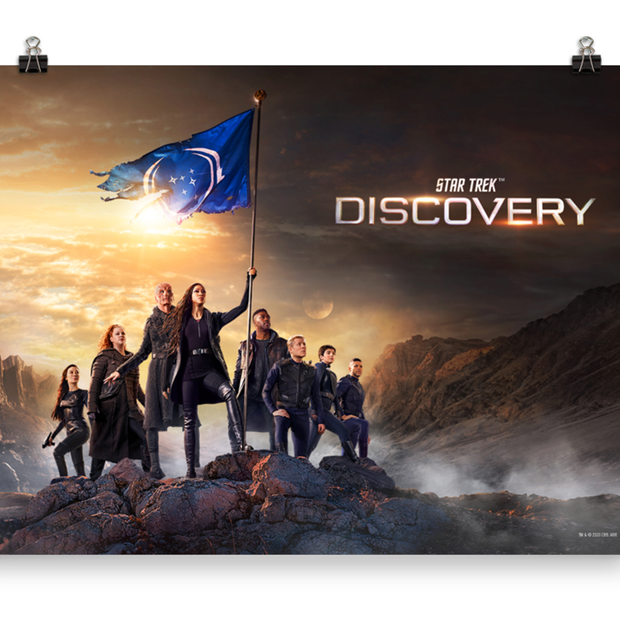 Star Trek: Discovery Season 3 Keyart Premium Satin Poster