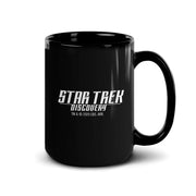 Star Trek: Discovery 32nd Century United Federation of Planets Flag Black Mug