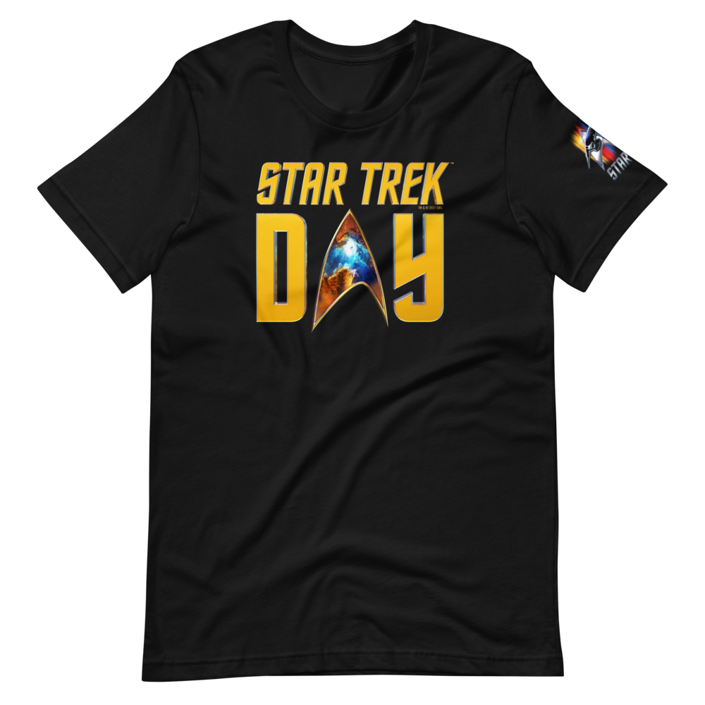 Star Trek Day 55th Anniversary Nebula Logo Unisex Premium T-Shirt